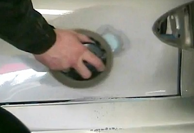 step5_sanding body filler sanding