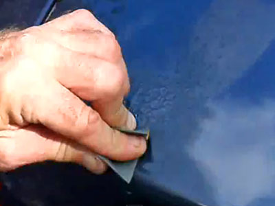 scratch_passat4 sanding clear coat