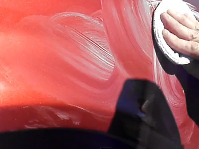 toyota10 applying polisher