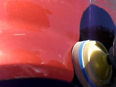 toyota9 applying rubbing compound